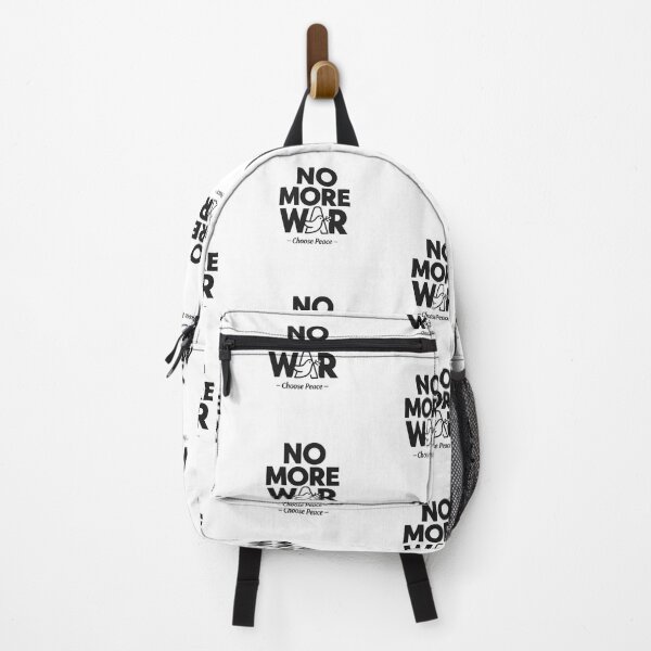 Item preview, No More War – Choose Peace Minimalist Anti War Typography Design designed and sold by Bizertart.