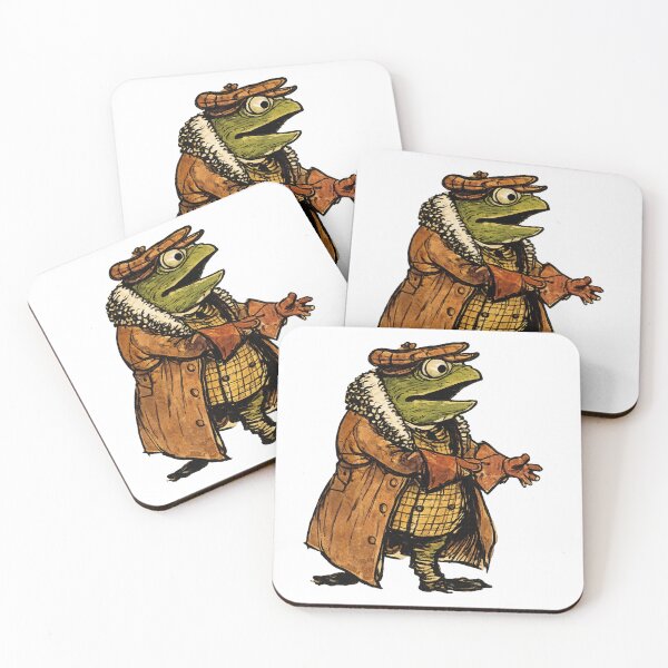 Item preview, Mr. Toad - Victorian Toad Illustration Anthropomorphic Character for Storybook & Fantasy Art Lovers designed and sold by RickE.