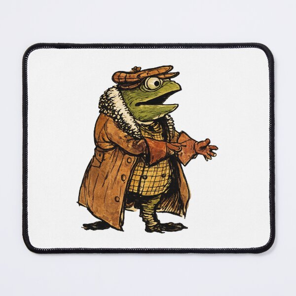 Item preview, Mr. Toad - Victorian Toad Illustration Anthropomorphic Character for Storybook & Fantasy Art Lovers designed and sold by RickE.