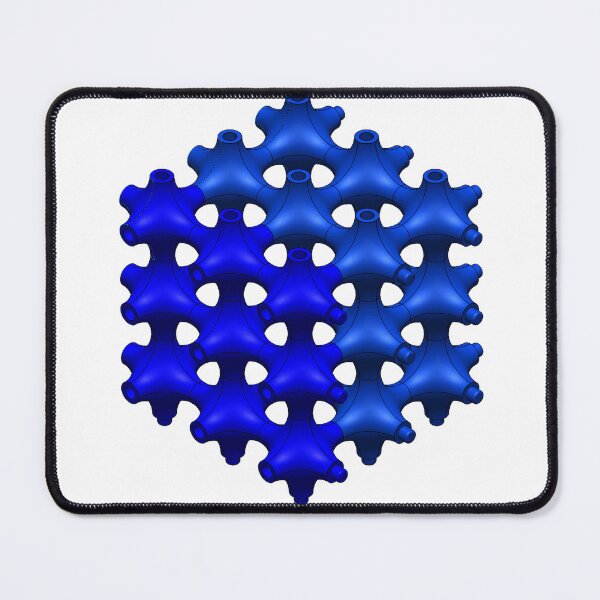 Item preview, Abstract 3D Blue Lattice Structure designed and sold by AAMHdesigns.