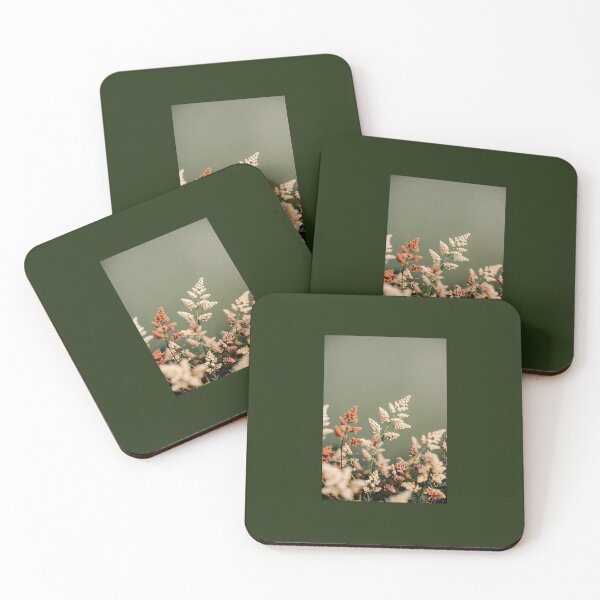 Item preview, Wild Fearns with sage green background designed and sold by pick-me-art.