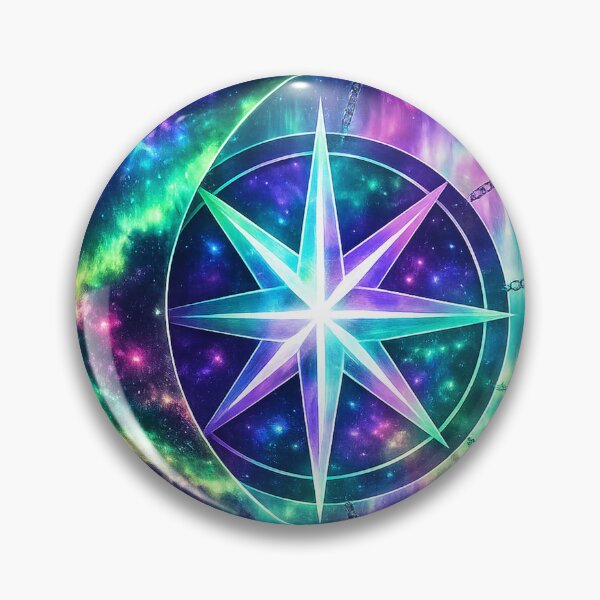 Item preview, Aurora Compass designed and sold by LightningSpeaking.