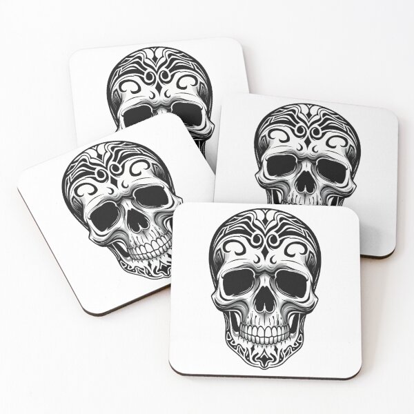 Item preview, Tribal skull designed and sold by CleanestClothes.