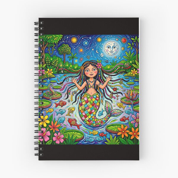 Item preview, Iara Brazilian Enchantress – Surreal Aquatic Fantasy Art #5 designed and sold by Helios Be. Lavsh.