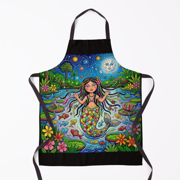 Item preview, Iara Brazilian Enchantress – Surreal Aquatic Fantasy Art #5 designed and sold by Helios Be. Lavsh.