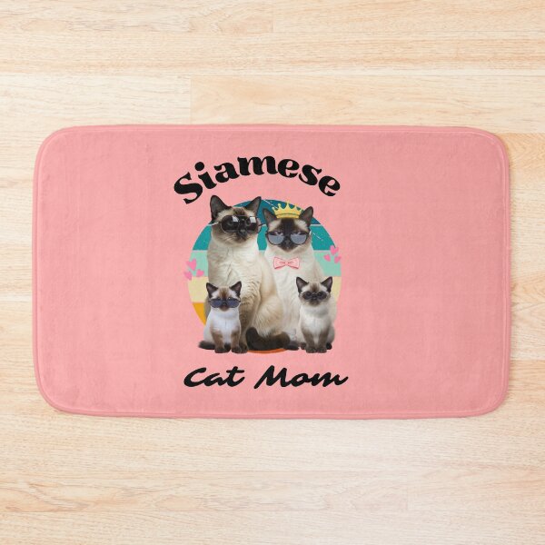 Item preview, Funny Siamese cat mom  designed and sold by Fateh-Kro ⭐⭐⭐⭐⭐.