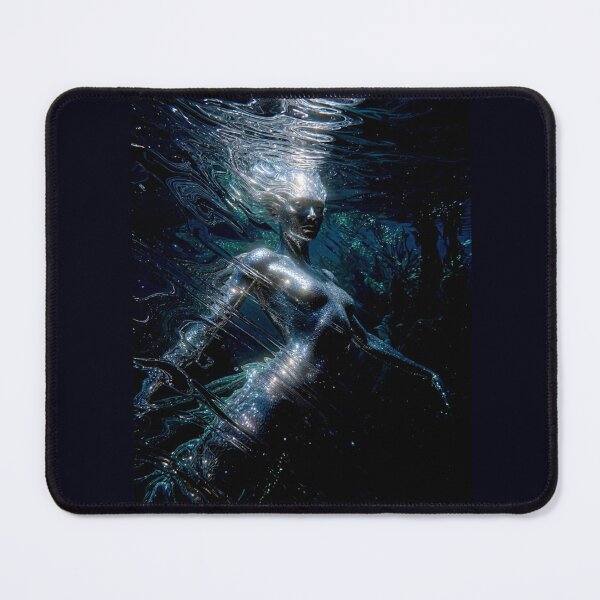 Item preview, Iara Brazilian Enchantress – Surreal Aquatic Fantasy Art #6 designed and sold by Helios Be. Lavsh.