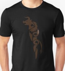 Gothic Brown Minotaur Unisex T-Shirt