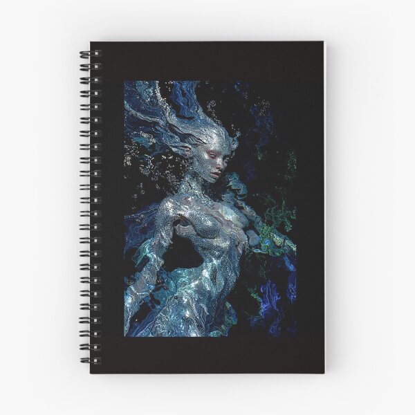 Item preview, Iara Brazilian Enchantress – Surreal Aquatic Fantasy Art #7 designed and sold by Helios Be. Lavsh.