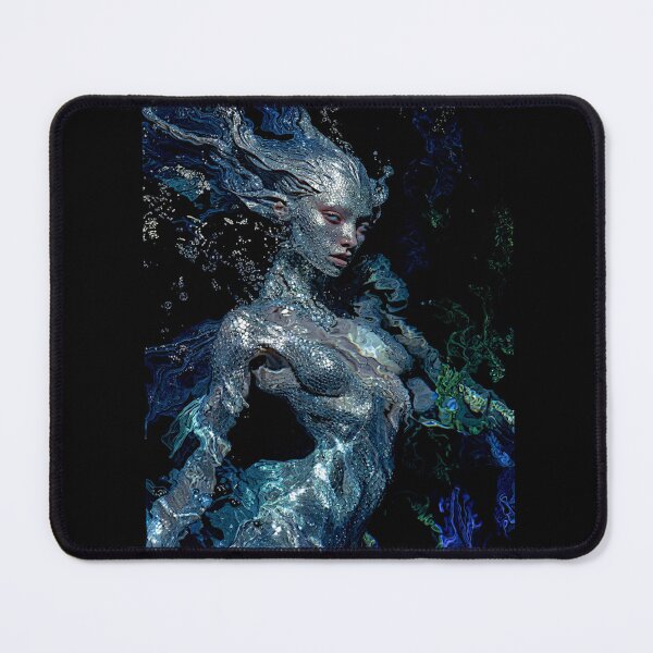 Item preview, Iara Brazilian Enchantress – Surreal Aquatic Fantasy Art #7 designed and sold by Helios Be. Lavsh.