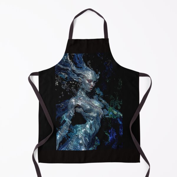 Item preview, Iara Brazilian Enchantress – Surreal Aquatic Fantasy Art #7 designed and sold by Helios Be. Lavsh.