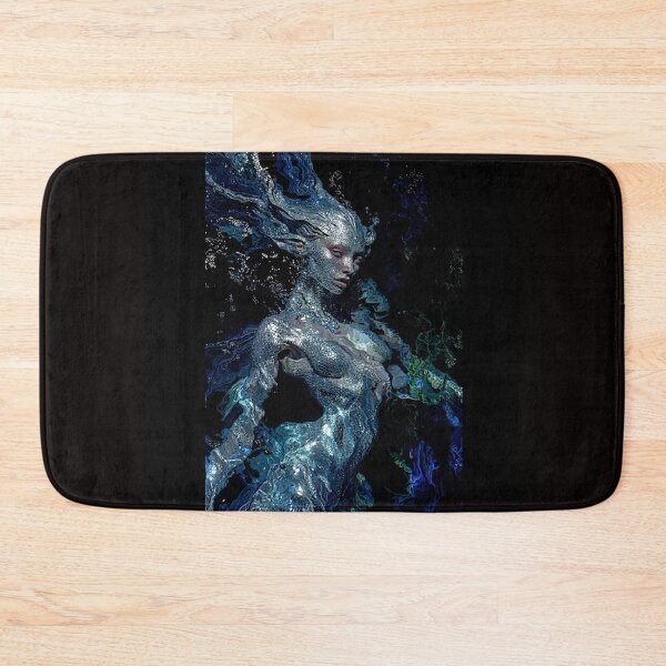 Item preview, Iara Brazilian Enchantress – Surreal Aquatic Fantasy Art #7 designed and sold by Helios Be. Lavsh.