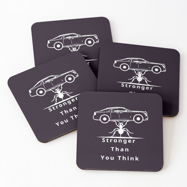 Item preview, Stronger Than You Think – Motivational Strength Mindset Design designed and sold by MyDesigneStore.