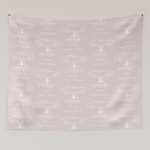 Item preview, Stronger Than You Think – Motivational Strength Mindset Design designed and sold by MyDesigneStore.