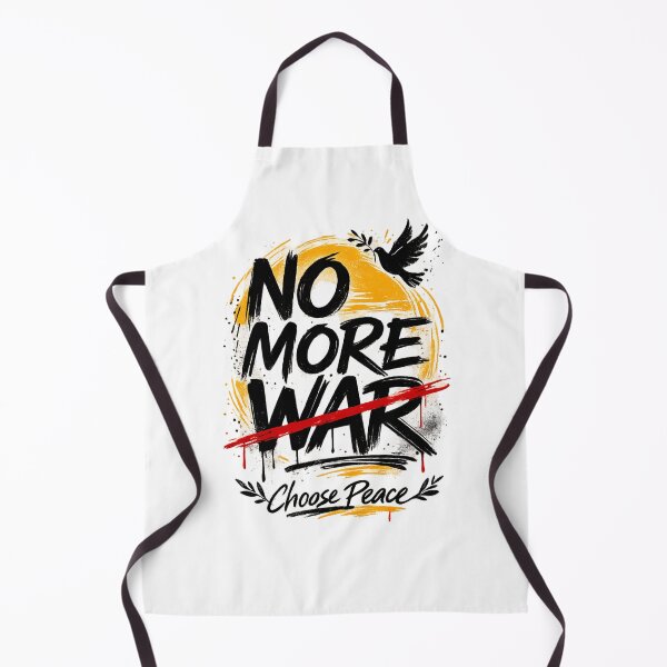 Item preview, No More War – Choose Peace anti war Design designed and sold by Bizertart.
