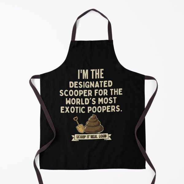 Item preview, Designated Scooper Exotic Poopers Funny Zookeeper Humor designed and sold by BlissHalo.