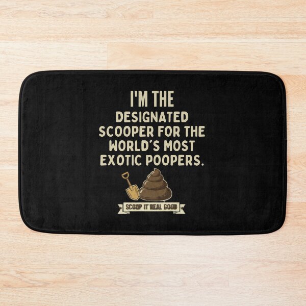 Item preview, Designated Scooper Exotic Poopers Funny Zookeeper Humor designed and sold by BlissHalo.