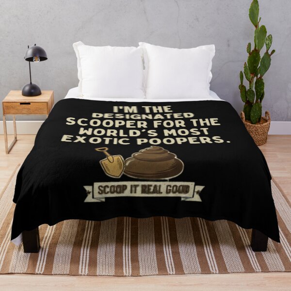 Item preview, Designated Scooper Exotic Poopers Funny Zookeeper Humor designed and sold by BlissHalo.
