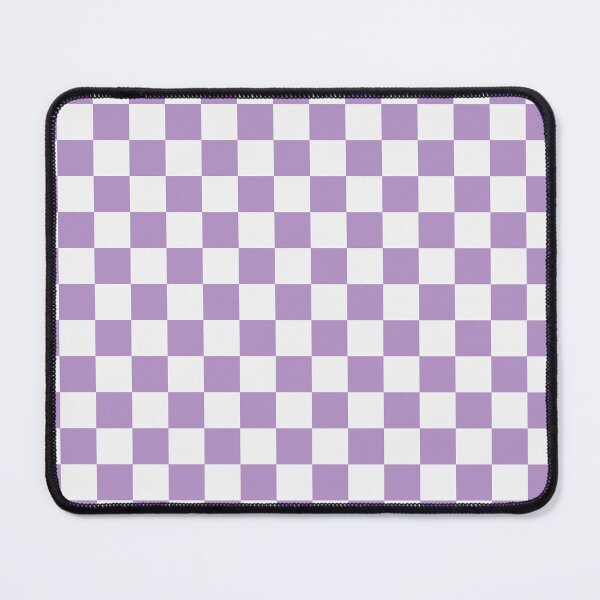 Item preview, White And Purple Checkered Pattern designed and sold by pattern-archive.