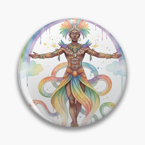 Item preview, Oxumaré, Oshumaré, Orixá, Oxumaré Buruquê, Senhor do Arco-Íris designed and sold by Edu-Mendonca.