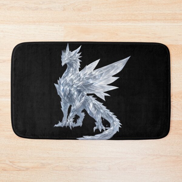 Item preview, Majestic Frost Crystal Dragon Mythical Ice Beast designed and sold by CrystalVanta.