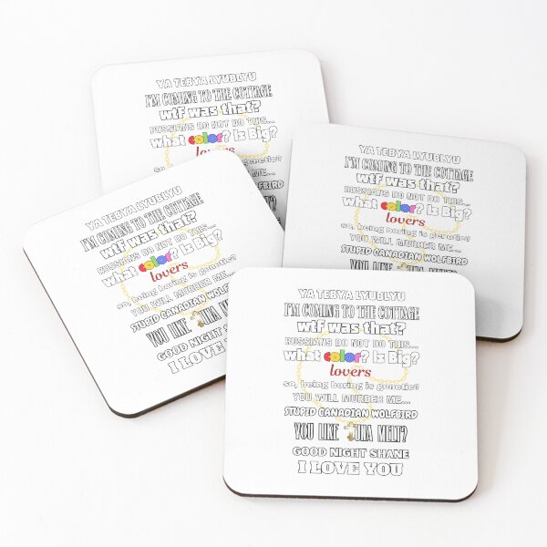 Item preview, Heated Rivalry-inspired Fan Art Quote Graphic  –  Ilya Rozanov's Best lines Funny  designed and sold by WolfBirdDesigns.