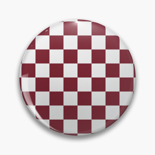 Item preview, White And Red Wine Checkered Pattern designed and sold by pattern-archive.