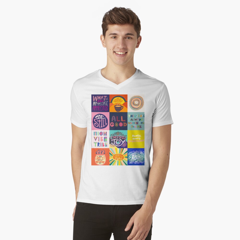 Item preview, V-Neck T-Shirt designed and sold by annieriker.