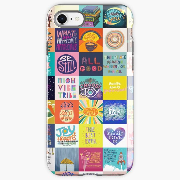 Positivity Patchwork iPhone Tough Case