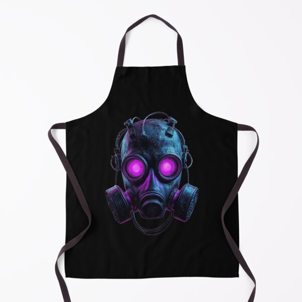 Item preview, Industrial Cyberpunk Neon Gas Mask designed and sold by BassLineDesign.