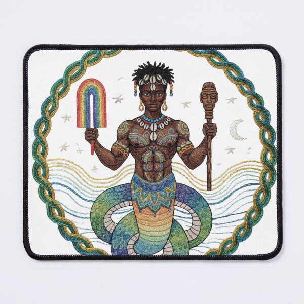 Item preview, Oxumaré, Oshumaré, Orixá, Oxumaré Buruquê, Senhor do Arco-Íris designed and sold by Edu-Mendonca.