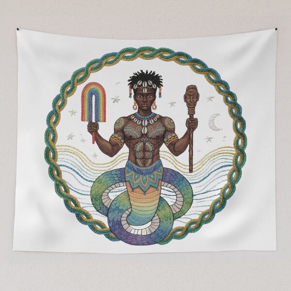 Item preview, Oxumaré, Oshumaré, Orixá, Oxumaré Buruquê, Senhor do Arco-Íris designed and sold by Edu-Mendonca.