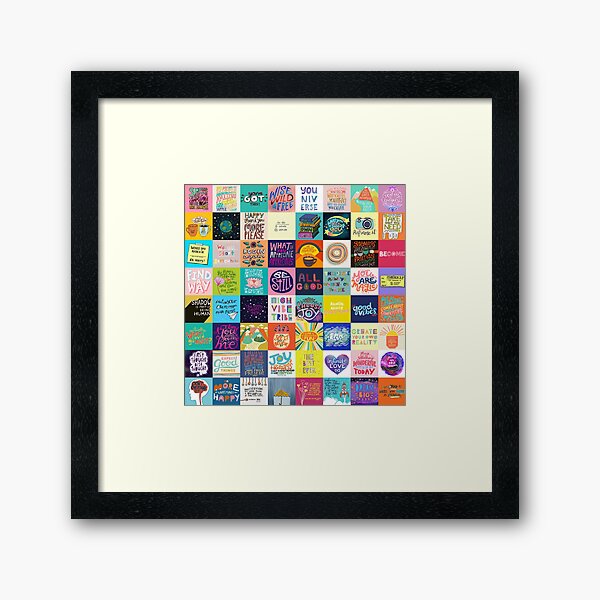 Item preview, Positivity Patchwork designed and sold by annieriker.