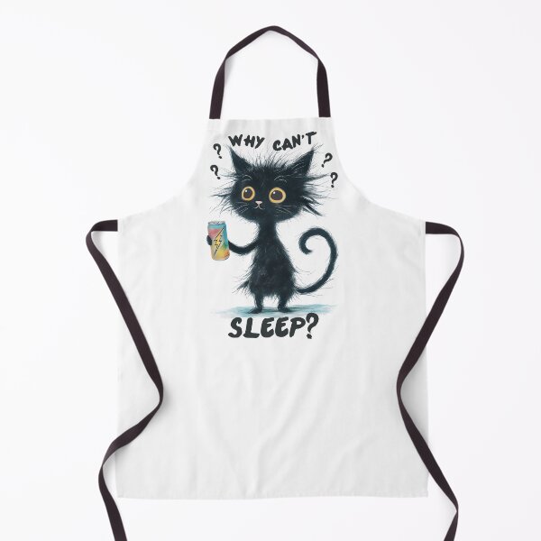Item preview, Funny static buzz caffeine cat energy drink can't sleep designed and sold by BigMRanch.