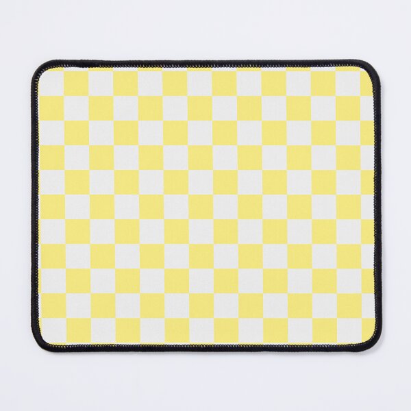 Item preview, White And Yellow Checkered Pattern designed and sold by pattern-archive.