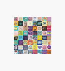 Positivity Patchwork Impression rigide