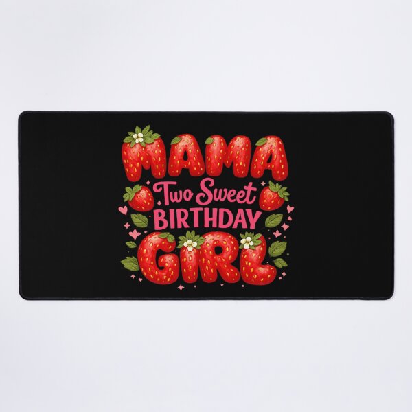Item preview, Mama Of The Two Sweet Birthday Girl - Strawberry Berry 2nd Birthday designed and sold by Ali-printshop.