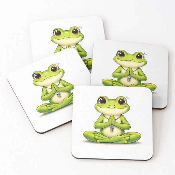 Item preview, Funny Yoga Frog Shirt – Yoga Instructor Meditation Cute Mindfulness Animal Tee designed and sold by Digital Culture Studio.