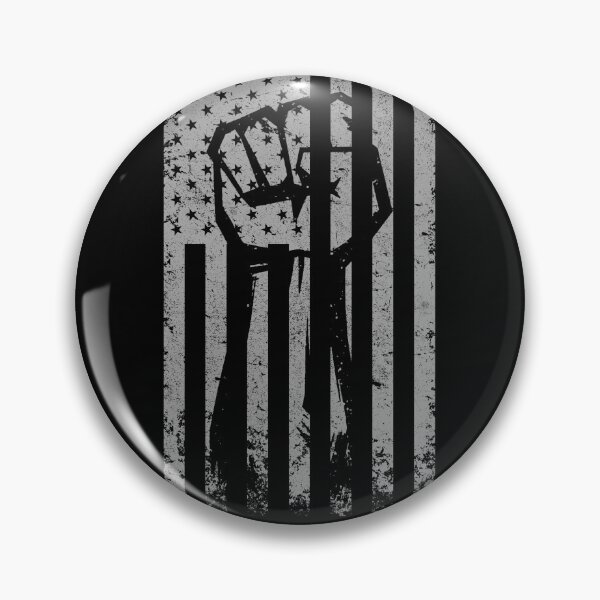 Item preview, Distressed Protest Fist American Flag designed and sold by electrovista.