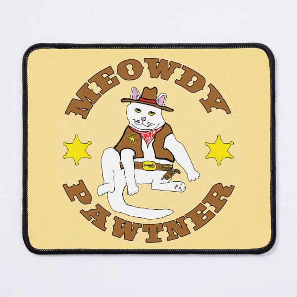 Item preview, Meowdy Pawtner | Cat Cowboy designed and sold by DarkwingDave.