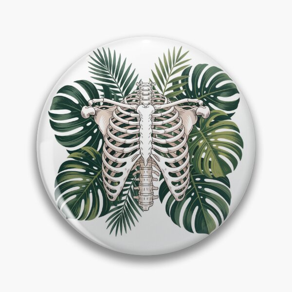Item preview, Skeleton Over Tropical Leaves designed and sold by jkrphoto.