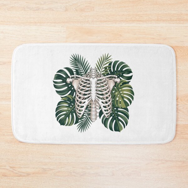 Item preview, Skeleton Over Tropical Leaves designed and sold by jkrphoto.