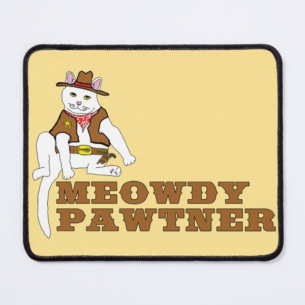 Item preview, The Cat Sheriff Meowdy Pawtner | Cat Cowboy designed and sold by DarkwingDave.