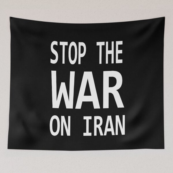 Item preview, STOP THE WAR ON IRAN designed and sold by FlamaC.