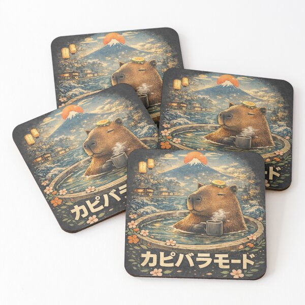 Item preview, Relaxed Capybara designed and sold by CreativestuffCo.