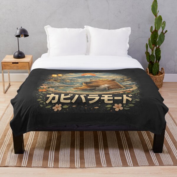 Aperçu de l'œuvre Capybara détendu créée et vendue par CreativestuffCo.