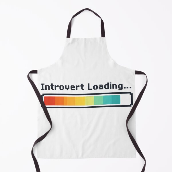 Item preview, Retro Pixel Art Introvert Loading Bar Tee designed and sold by Moodrip.