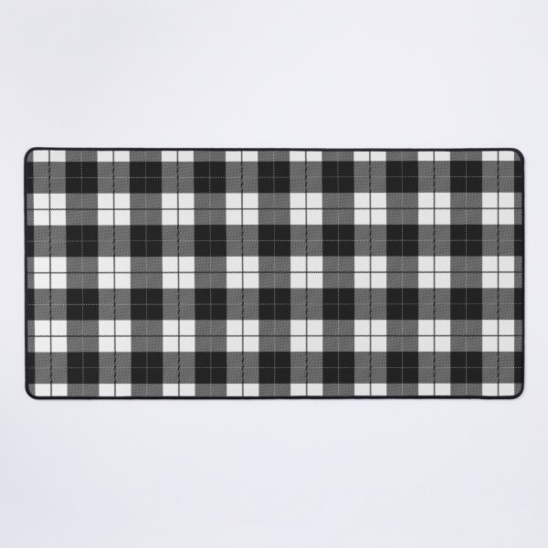 Item preview, Black And White Buffalo Plaid Checkered Pattern designed and sold by pattern-archive.
