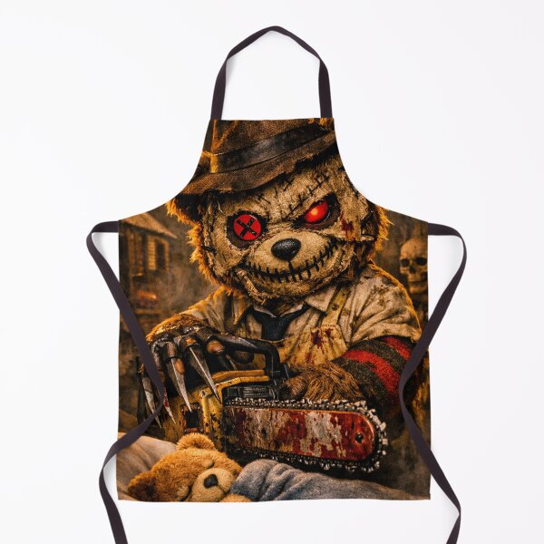 Item preview, Death Bear in Mashup of Nightmare on Elm Street and Chainsaw Massacre designed and sold by Gunnar Hermansen.