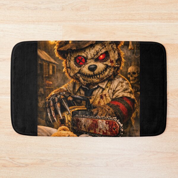 Item preview, Death Bear in Mashup of Nightmare on Elm Street and Chainsaw Massacre designed and sold by Gunnar Hermansen.